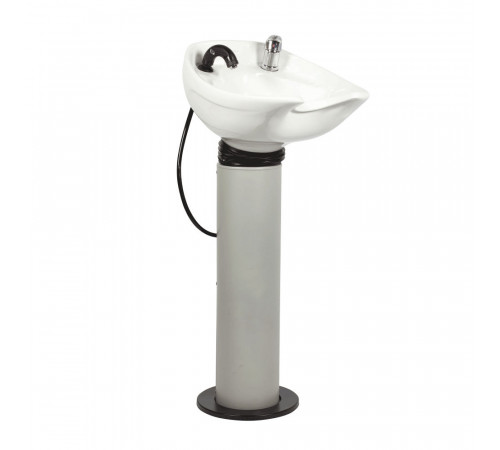 Парикмахерская мойка ЭКО с белой средней раковиной