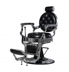Кресло мужское барбер Ричард с каретной стяжкой