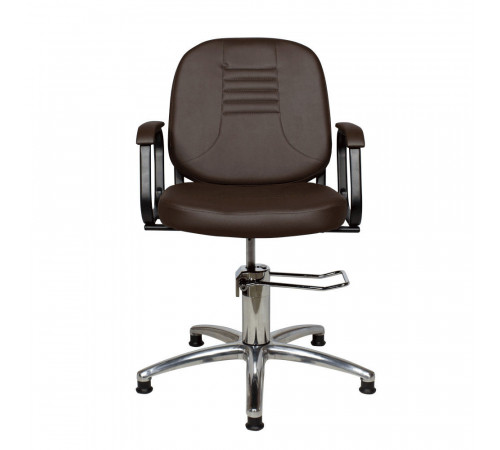 Кресло парикмахерское БРИЗ гидравлика хром