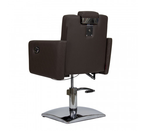 Парикмахерское кресло МД-166 гидравлика, регулировка спинки и подголовника