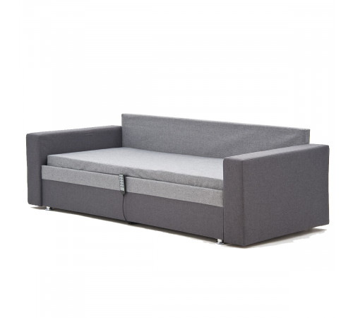 МЕТ JEN Комбинированный серый Диван кровать с электроприводом в минималистичном скандинавском дизайне