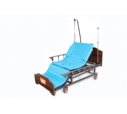MET REMEKS Медицинская кровать для ухода за лежачими больными с переворотом, туалетом и матрасом