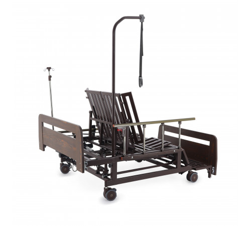 Кровать электрическая DB-11А (МЕ-5228Н-03) ЛДСП Венге Гибридный привод возможность управлять секциями без электроэнергии!