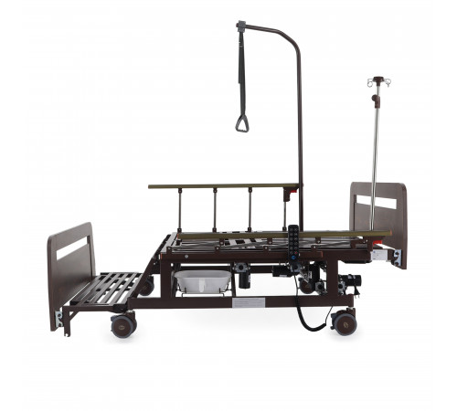 Кровать электрическая DB-11А (МЕ-5228Н-03) ЛДСП Венге Гибридный привод возможность управлять секциями без электроэнергии!