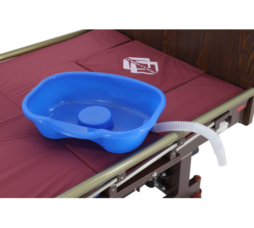 Кровать электрическая DB-11А (МЕ-5228Н-10) ЛДСП Венге с боковым переворачиванием, туалетным устройством и функцией «кардиокресло»