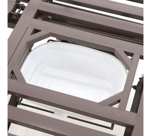 Кровать механическая с туалетным устройством и функцией «кардиокресло» Е-49 (MM-2120Н-10)