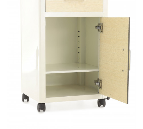 Тумба прикроватная с поворотной столешницей из HPL пластика ПТ-001