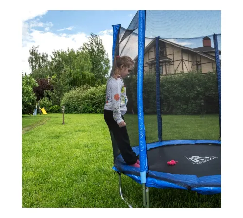 Батут DFC Trampoline Fitness с сеткой 10ft