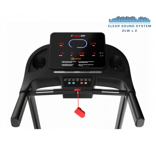 Беговая дорожка UNIXFIT ST-630R Black