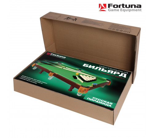 Бильярдный стол Fortuna Русская пирамида 3фт с комплектом аксессуаров