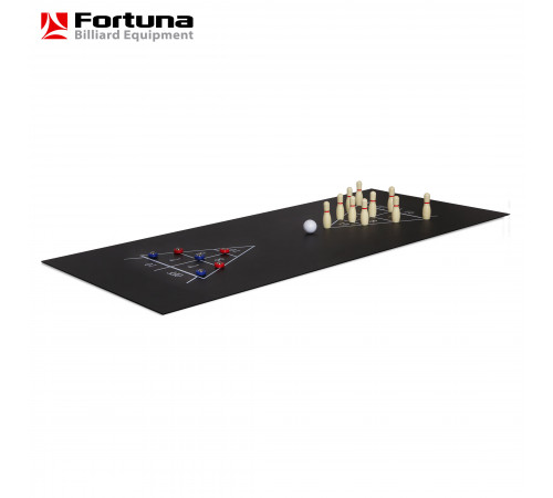Бильярдный стол Fortuna Русская Пирамида 4фт 9 в 1 с комплектом аксессуаров