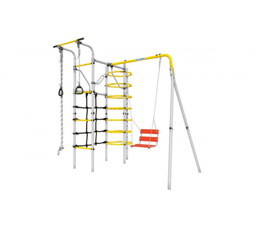 Детский спортивный комплекс для дачи ROMANA Космос (желтый/серый)
