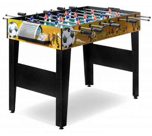 Настольный футбол (кикер) «Flex» (122x61x78.7 см, желтый)