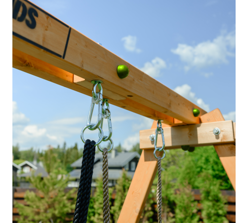 Детский игровой комплекс UNIX Kids (6 in 1) Light Green