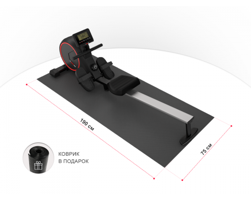 Гребной тренажер UNIX Fit Techno Rower 410