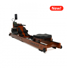 Гребной тренажер UNIX Fit Wood Rower Dark