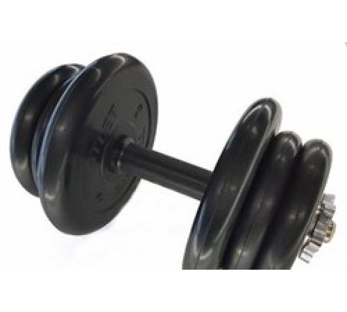 Гантель разборная обрезиненная 22,5 кг