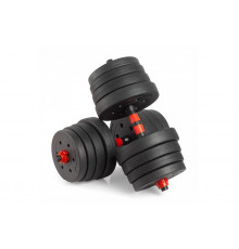 Гантели разборные с грифом, 30 кг. (2 шт. х 15 кг.) VictoryFit VF-DС300