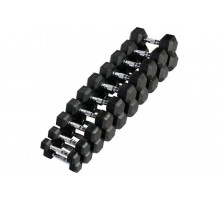 Набор гантелей гексагональных (пары) от 1-10 кг VF-SET110