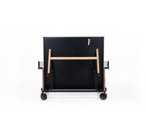 Теннисный стол складной для помещений "RASSON PREMIUM T01 Indoor" (274 х 152,5 х 76 см, натуральный дуб) с сеткой