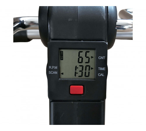 Велотренажер мини DFC B8207B (аналог W002X) черный с серым