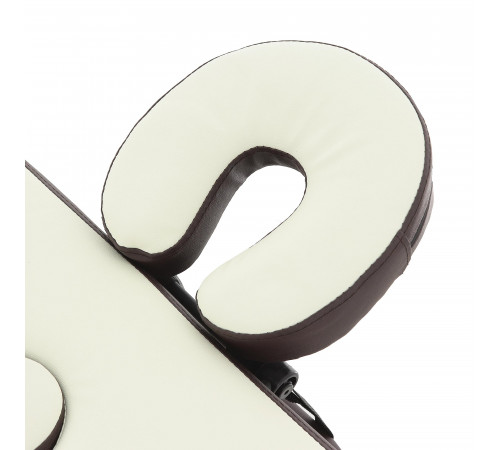 Массажный стол складной деревянный  JF-AY01 3-х секционный (темная рама)