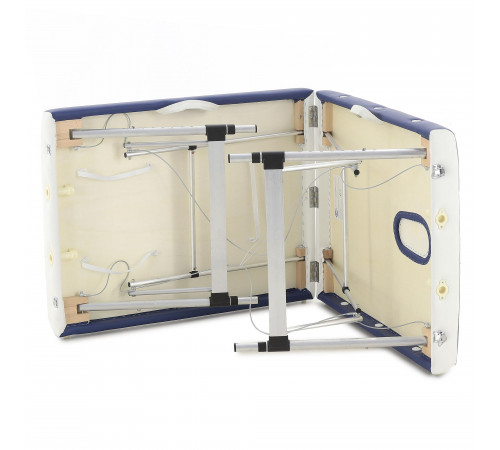 Массажный стол складной алюминиевый  JFAL01A 2-х секционный