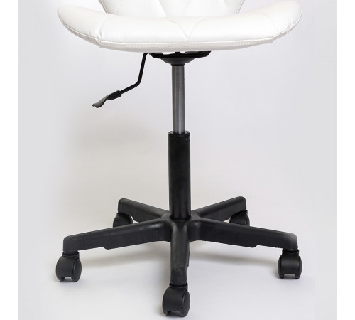 Стул ракушка, пластик колеса