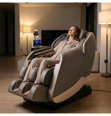 Массажное кресло UNIX Амелия / Amelia серый