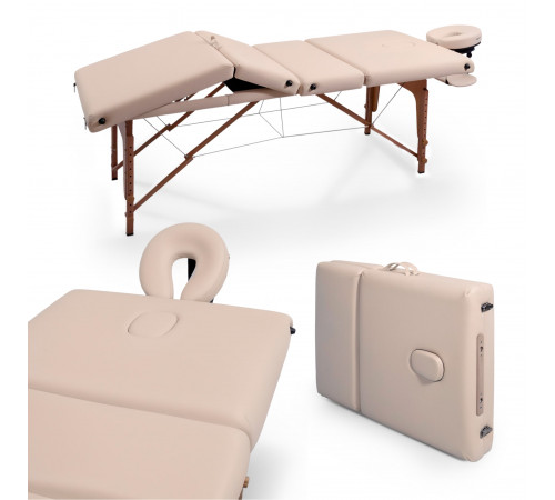 Массажный стол UNIX Премиум / Premium кремовый