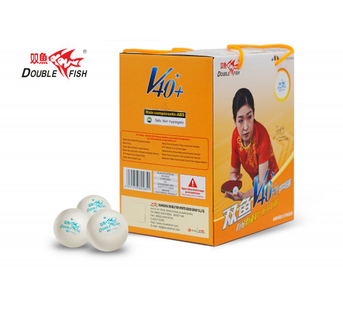 Мячи для н/т Double Fish 1* (100 шт/упак.)