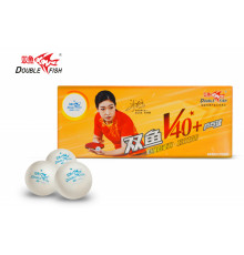 Мячи для н/т Double Fish 1* Volant (10 шт/упак.) р-р.40+