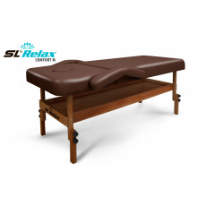 Массажный стол Relax Comfort-М коричневая кожа (№4)