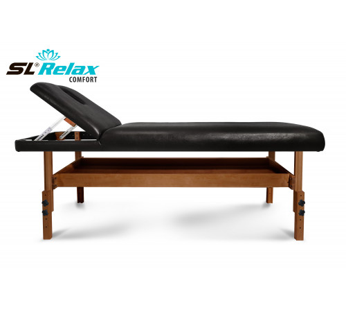 Массажный стол Relax Comfort черная кожа (№6)