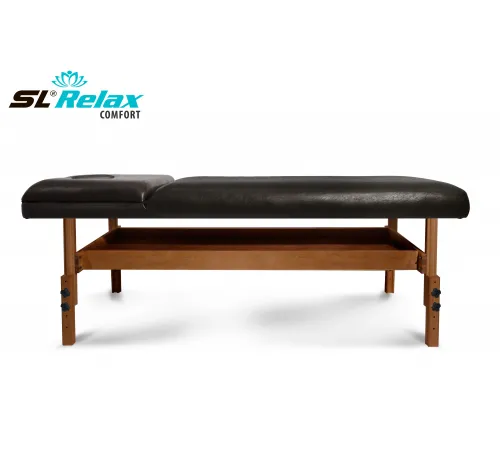 Массажный стол Relax Comfort черная кожа (№4)
